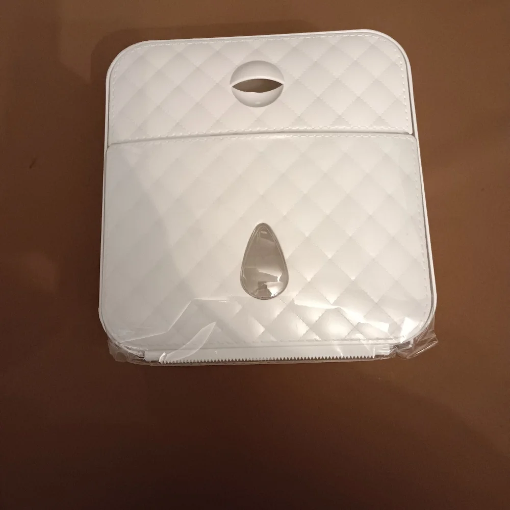 Storage organizer toilet paper holder